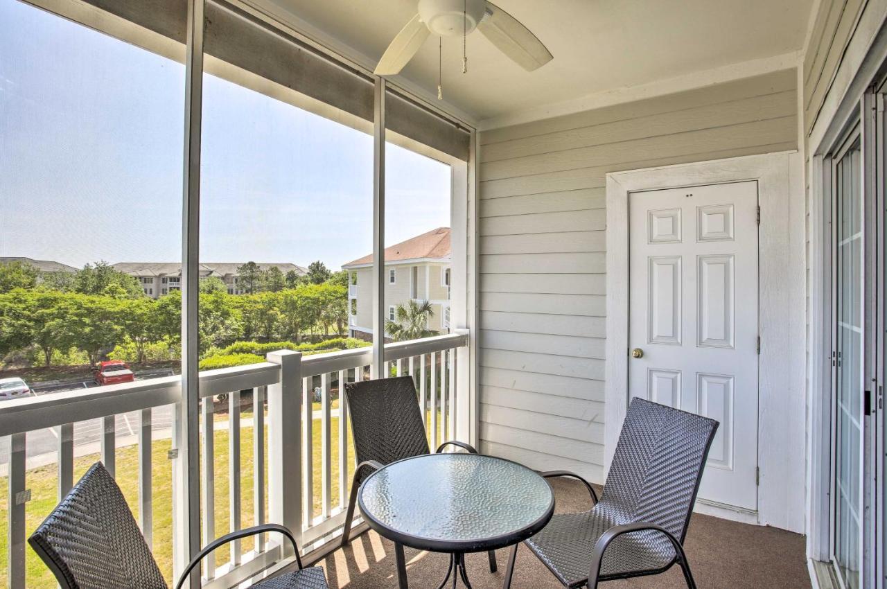 North Myrtle Beach Condo With Private Balcony! Exterior photo